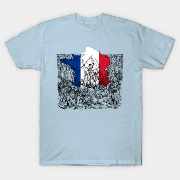 The French Revolution T-Shirt by Pixelmania